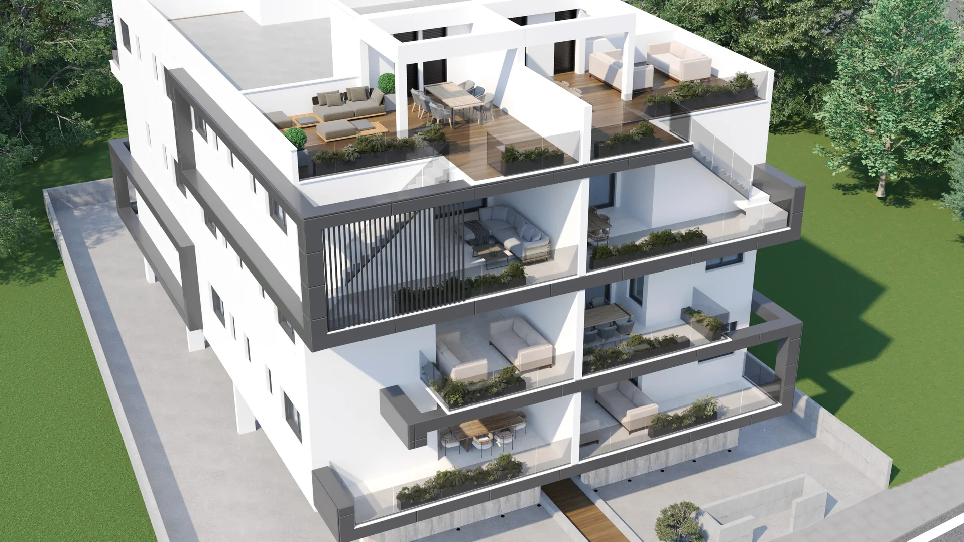 Nova - Lane Residence, Larnaca, Cyprus — exterior view