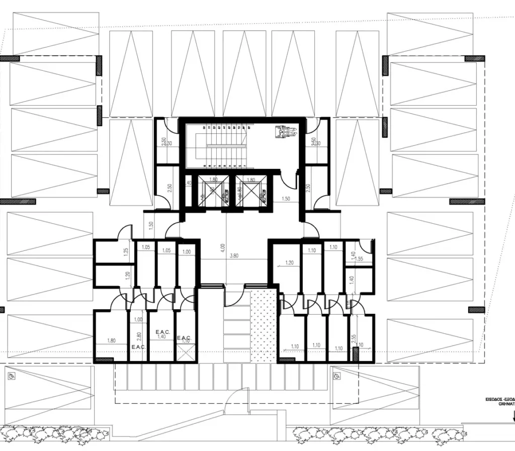 The Sapphire — parking level plan, Larnaca